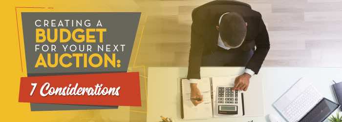 7 Considerations When Creating a Nonprofit Auction Budget
