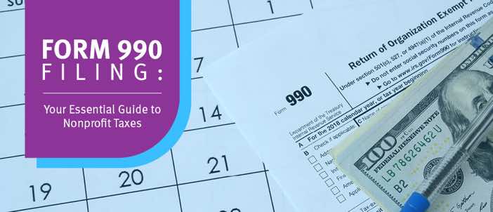 Nonprofit form 990 filing