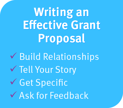 Writing is a key aspect of the grant management process, so do it effectively by building relationships, telling your story, getting specific, and asking for feedback.