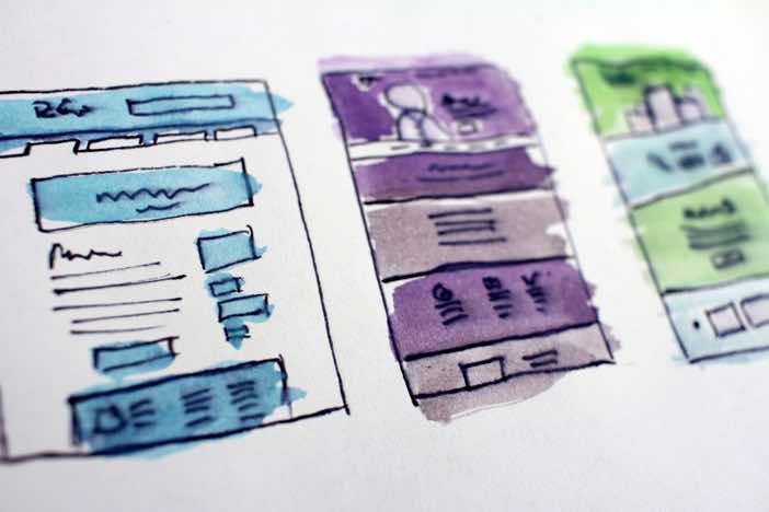 Web page layouts